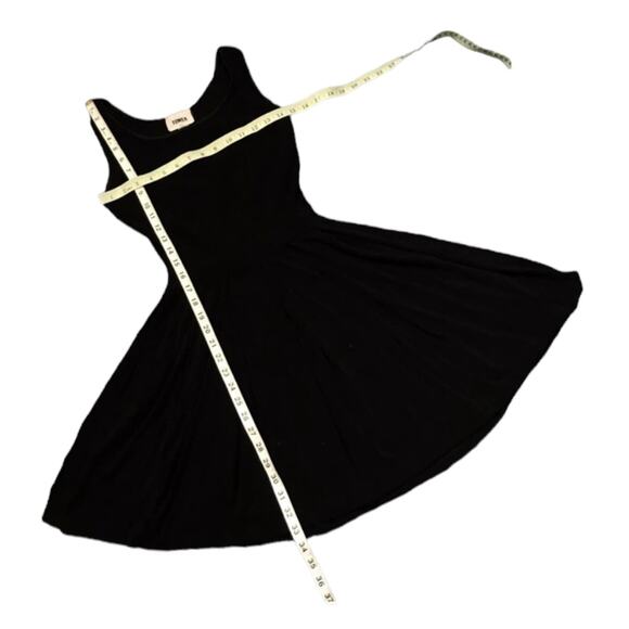 80s 90s Vintage TOWER sleeveless pleated fit & flare dress - Picture 10 of 11